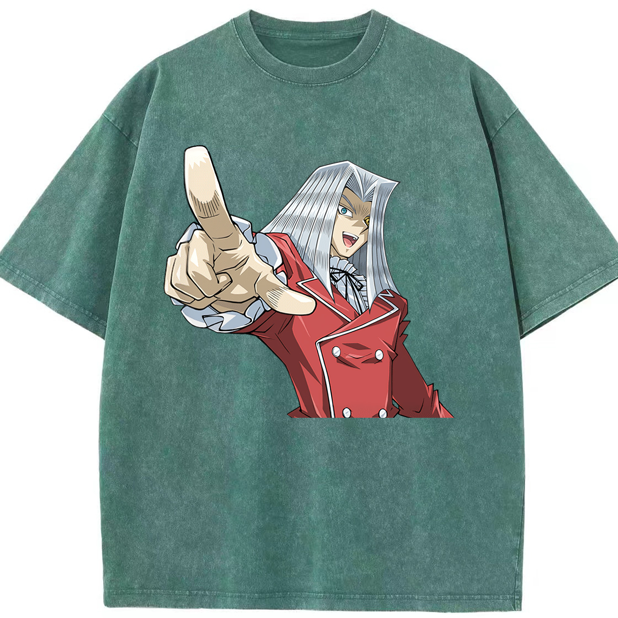 （画像用） 遊☆戯☆王 Yu-Gi-Oh! 綿100% ヴィンテージ風 半袖Tシャツ（フロントプリント）